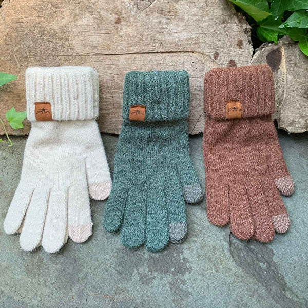 ALL NEW COLORS Tech-Tip Gloves 3-Pk (Warm Colors)