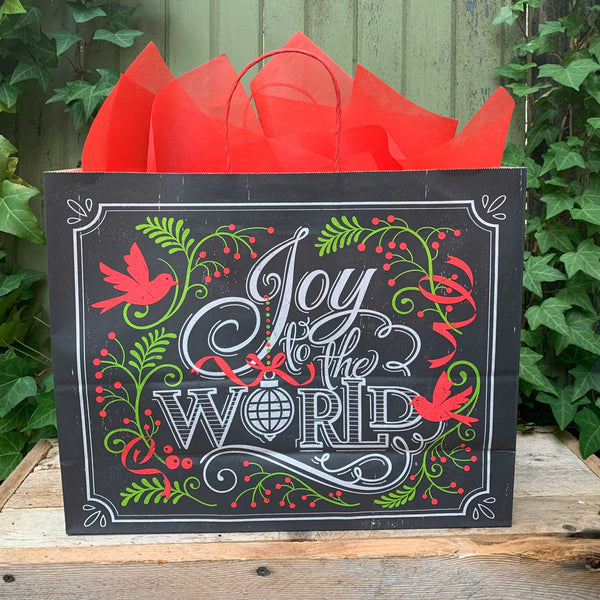 Gift Bag - Joy to the World Vogue Size