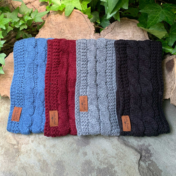 ALL NEW Cable Knit Headband 4-pack