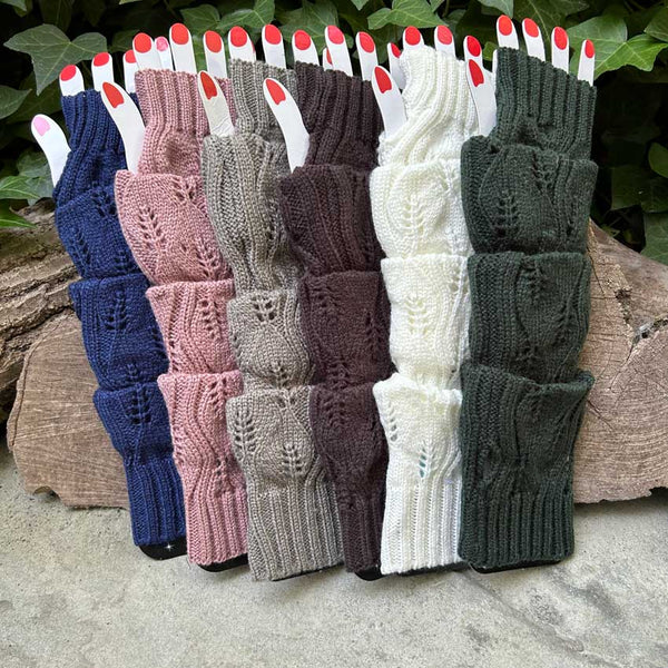 ALL NEW Fingerless Gloves 6-pk