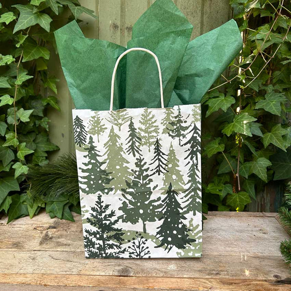 Gift Bag - Snowy Pines Cub Size