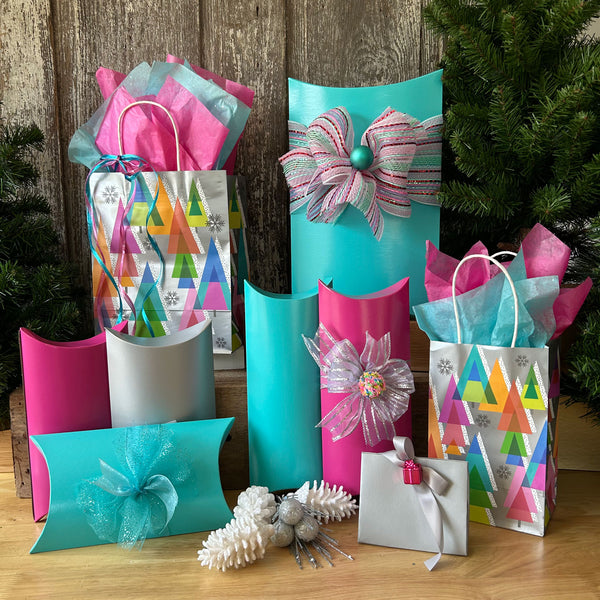 Retro Christmas Collection - 9 Pieces + Tissue
