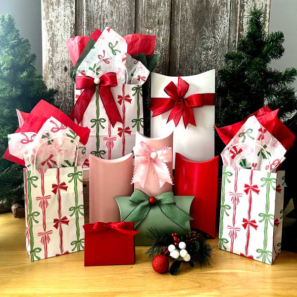 ALL NEW Ribbons & Bows Collection - 9 Pieces + Tissue