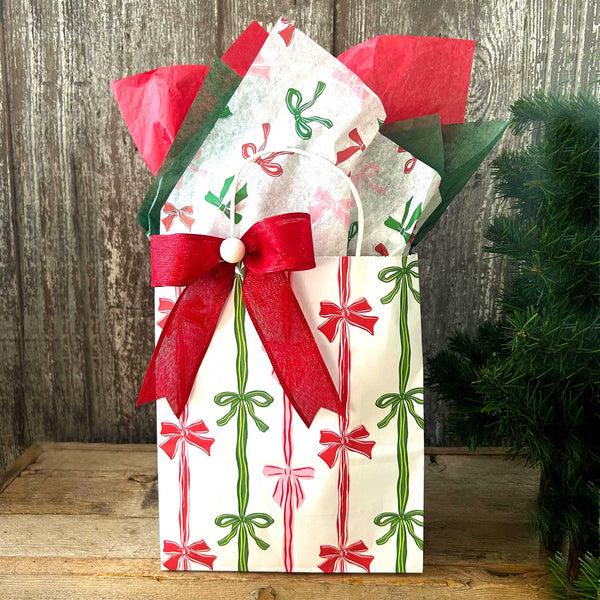 ALL NEW Gift Bag - Ribbons & Bows Cub Size