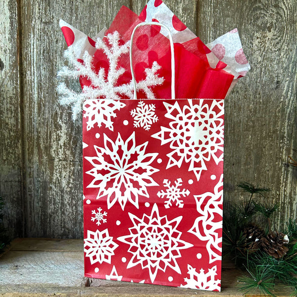 ALL NEW Gift Bag - Snowflake Cub Size